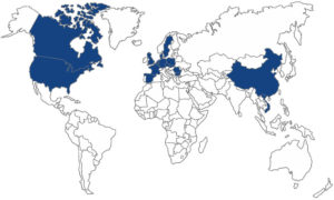 Wereldkaart-partners